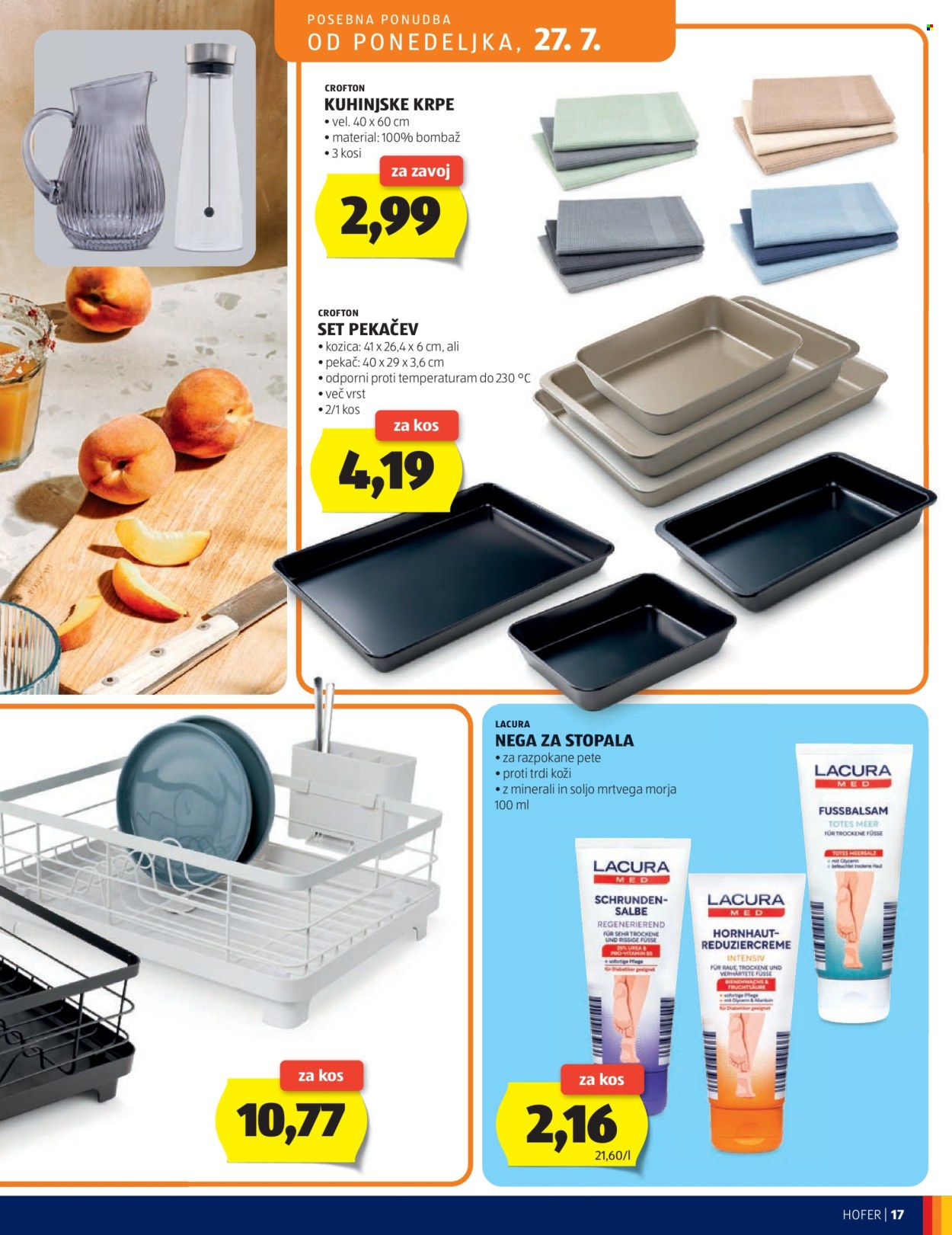 Hofer katalog - 22.7.2026 - 30.7.2026. Stran 17