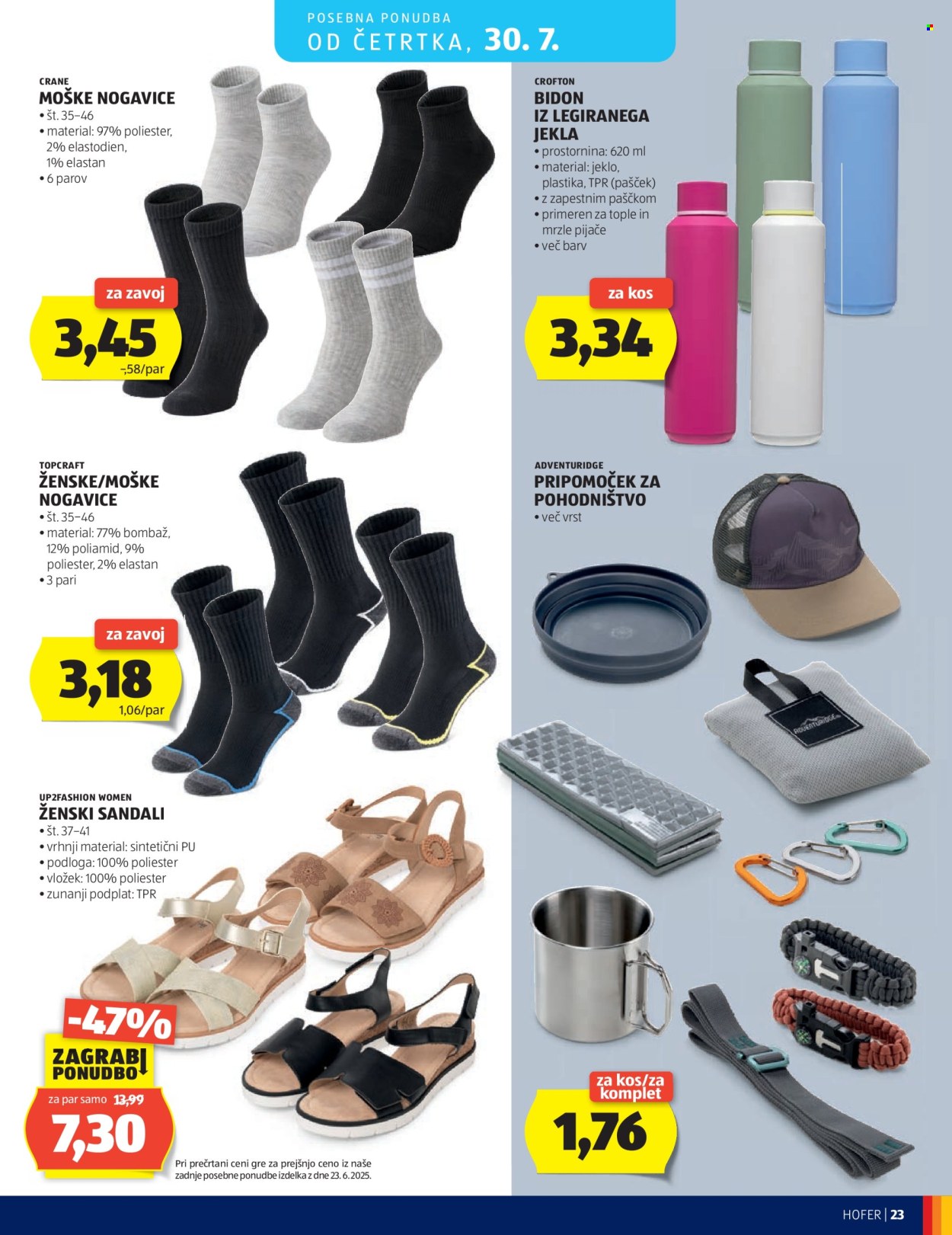 Hofer katalog - 22.7.2026 - 30.7.2026. Stran 23