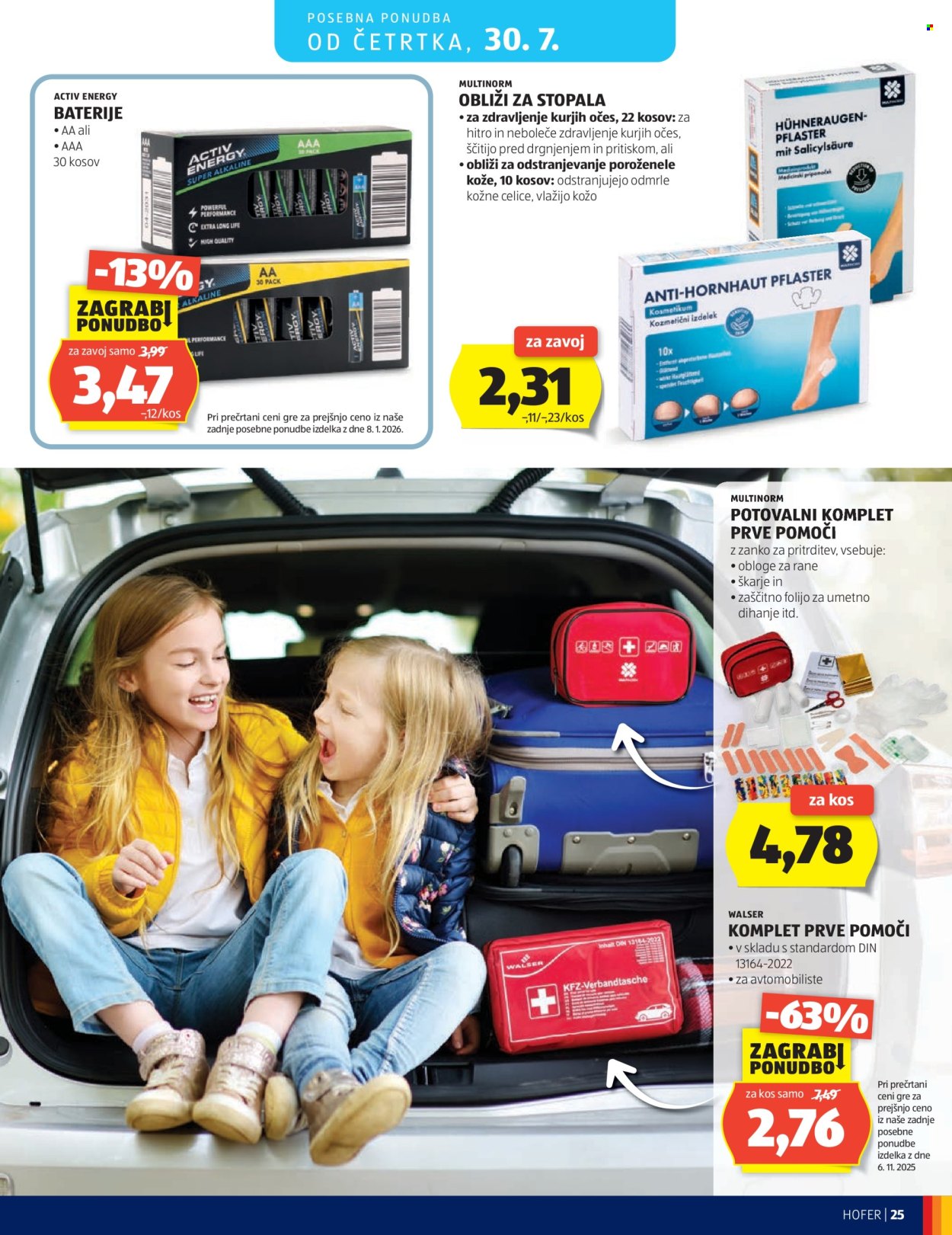 Hofer katalog - 22.7.2026 - 30.7.2026. Stran 25