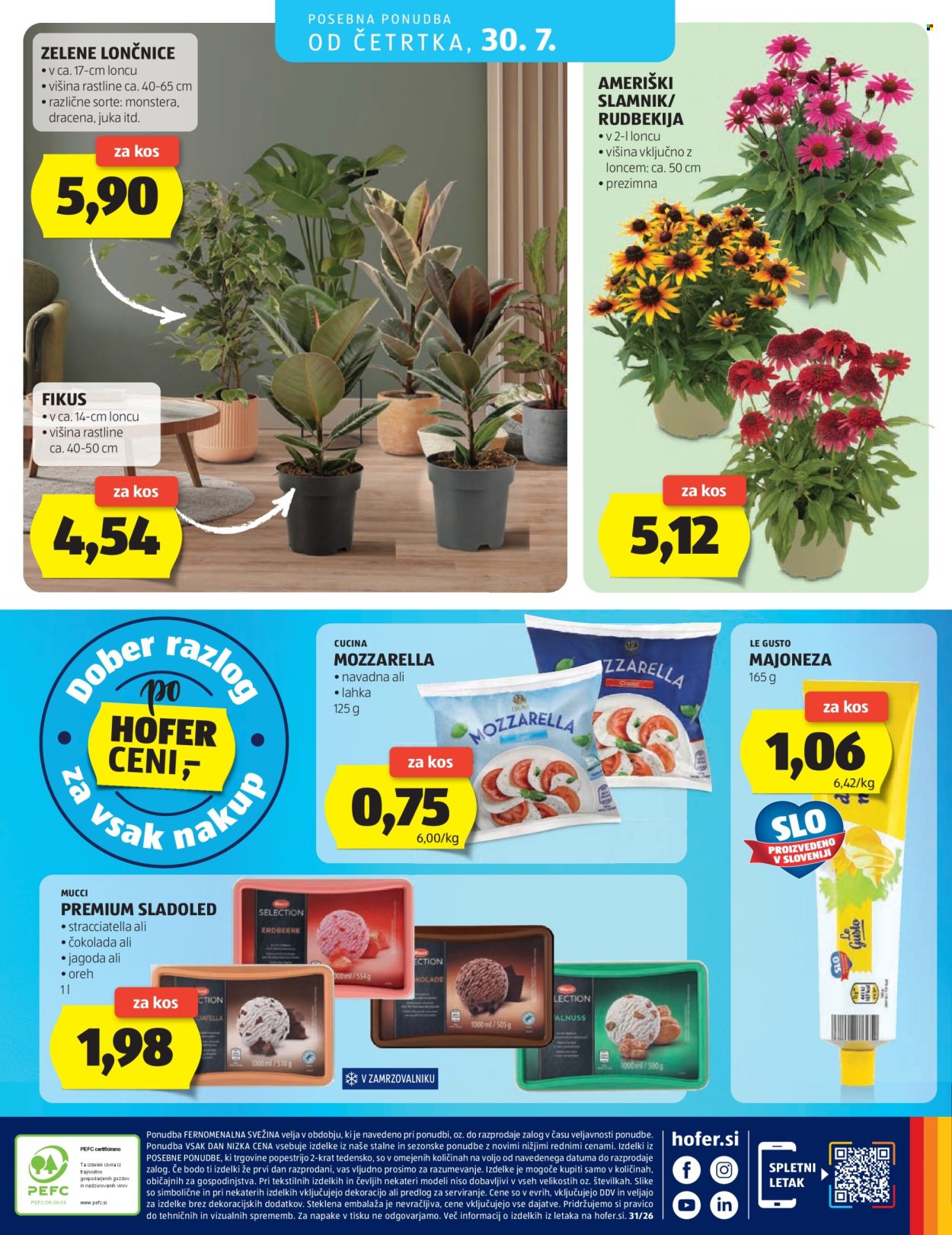 Hofer katalog - 22.7.2026 - 30.7.2026. Stran 28