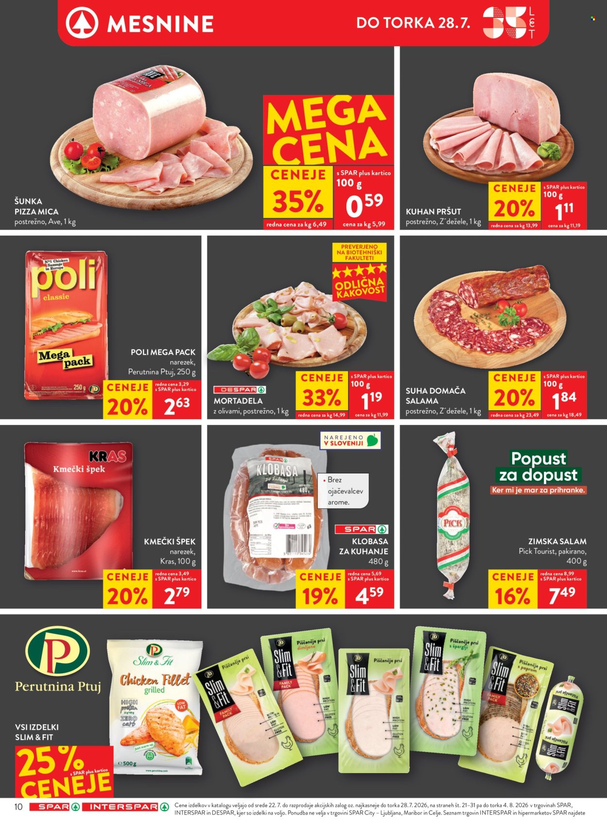 SPAR katalog - 22.7.2026 - 4.8.2026. Stran 16