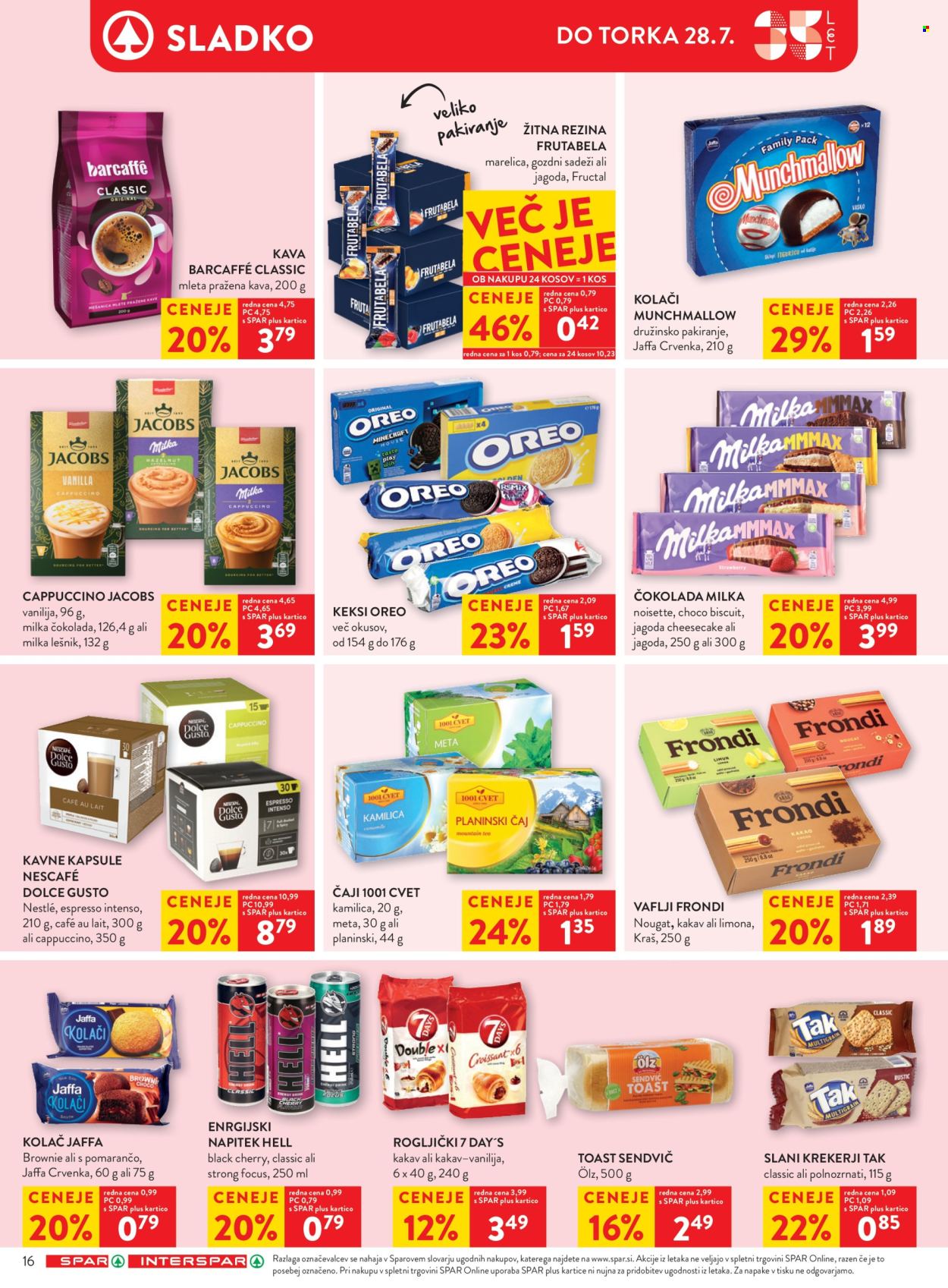 SPAR katalog - 22.7.2026 - 4.8.2026. Stran 22