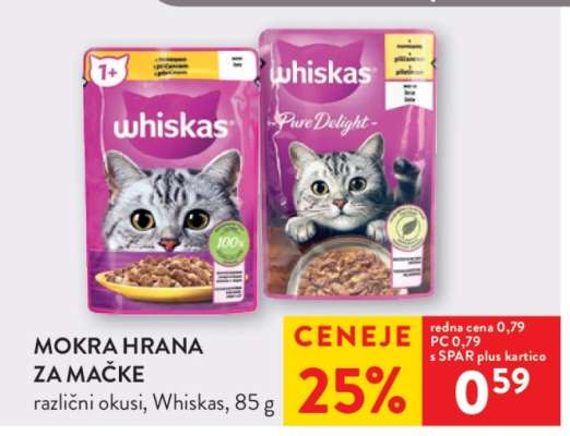Whiskas mokra hrana za mačke