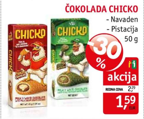 Čokolada Chicko