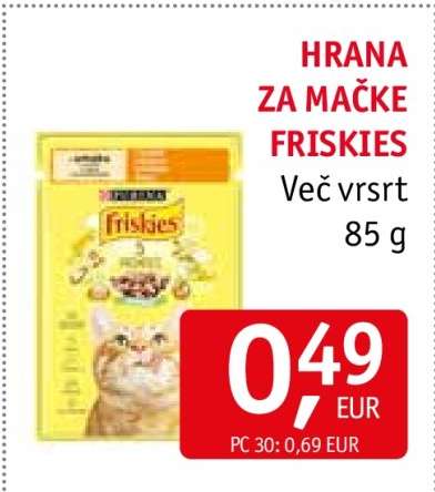 Hrana za mačke Friskies