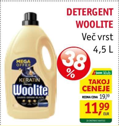 DETERGENT WOOLITE
