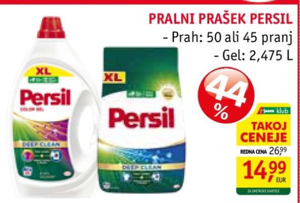 PRALNI PRAŠEK PERSIL