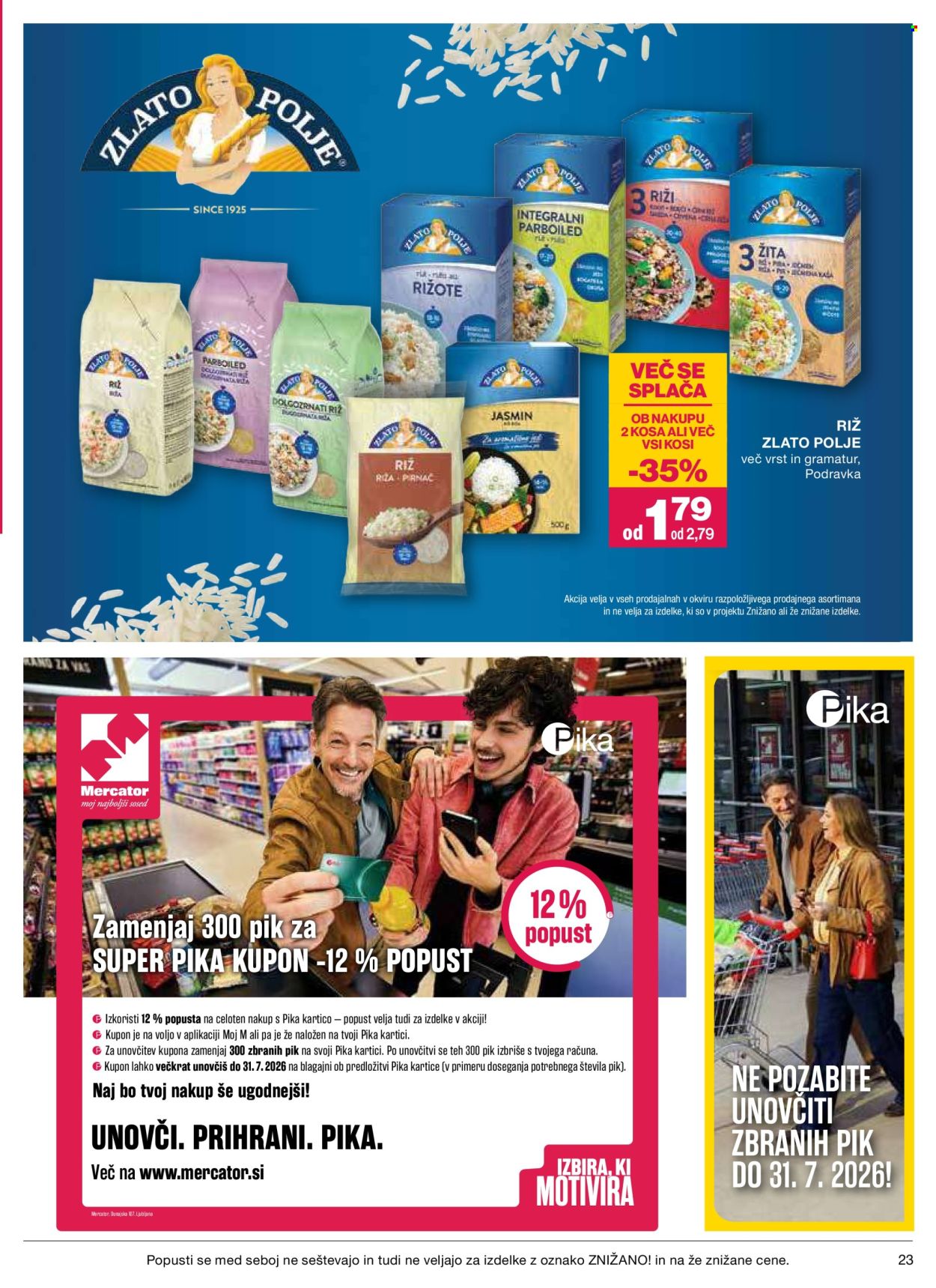 Mercator katalog - 23.7.2026 - 29.7.2026. Stran 23