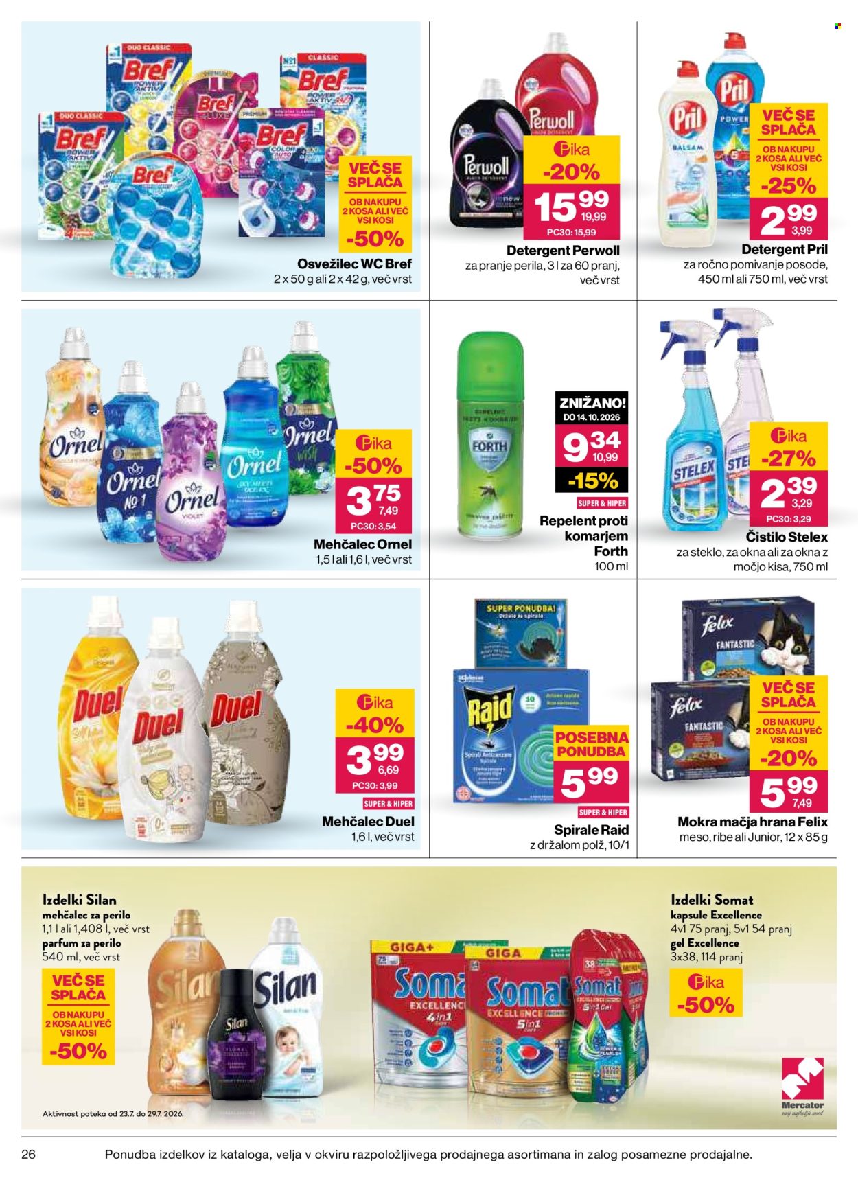 Mercator katalog - 23.7.2026 - 29.7.2026. Stran 26