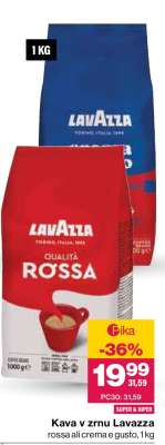 KAVA V ZRNJU LAVAZZA