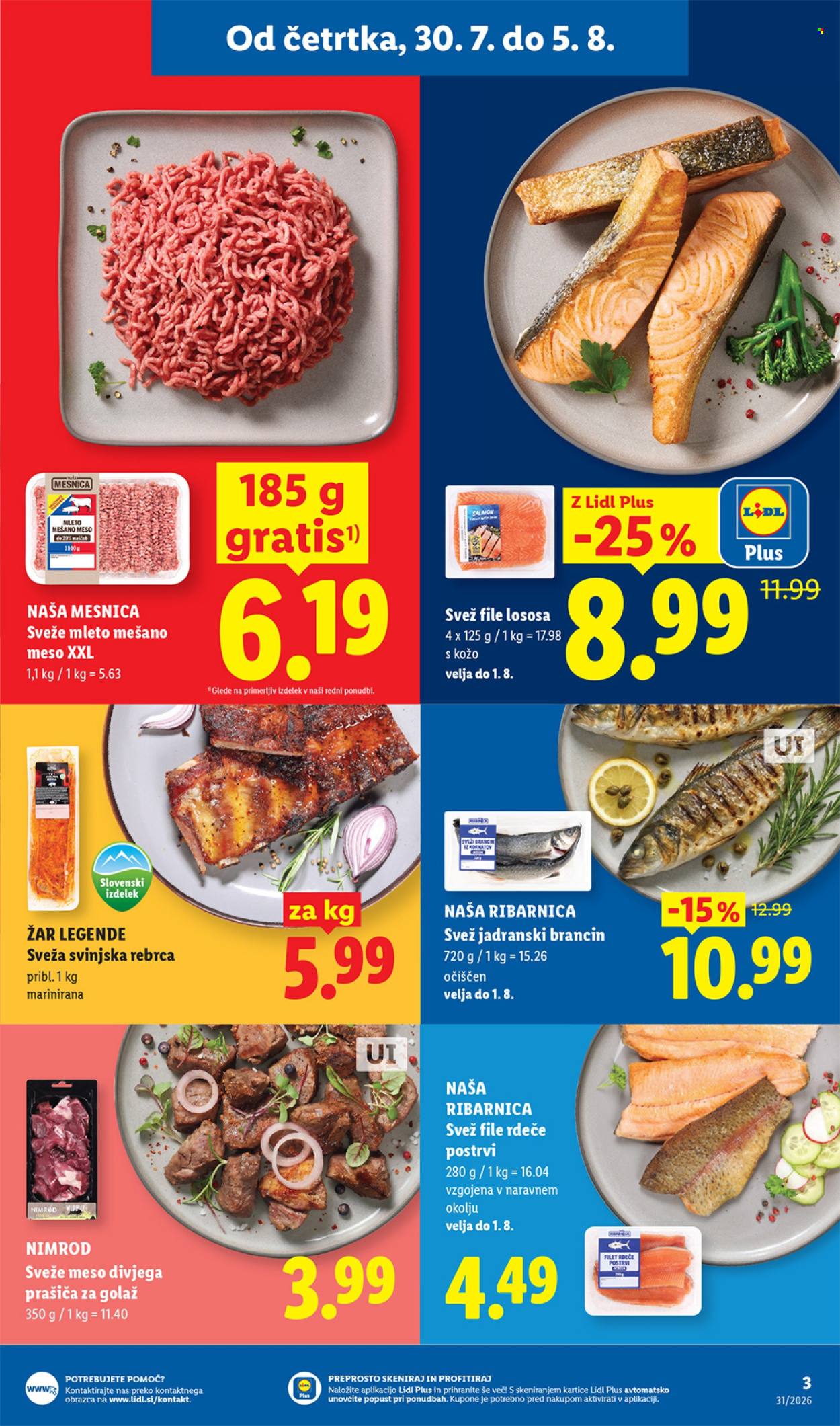 Lidl katalog - 30.7.2026 - 5.8.2026. Stran 3