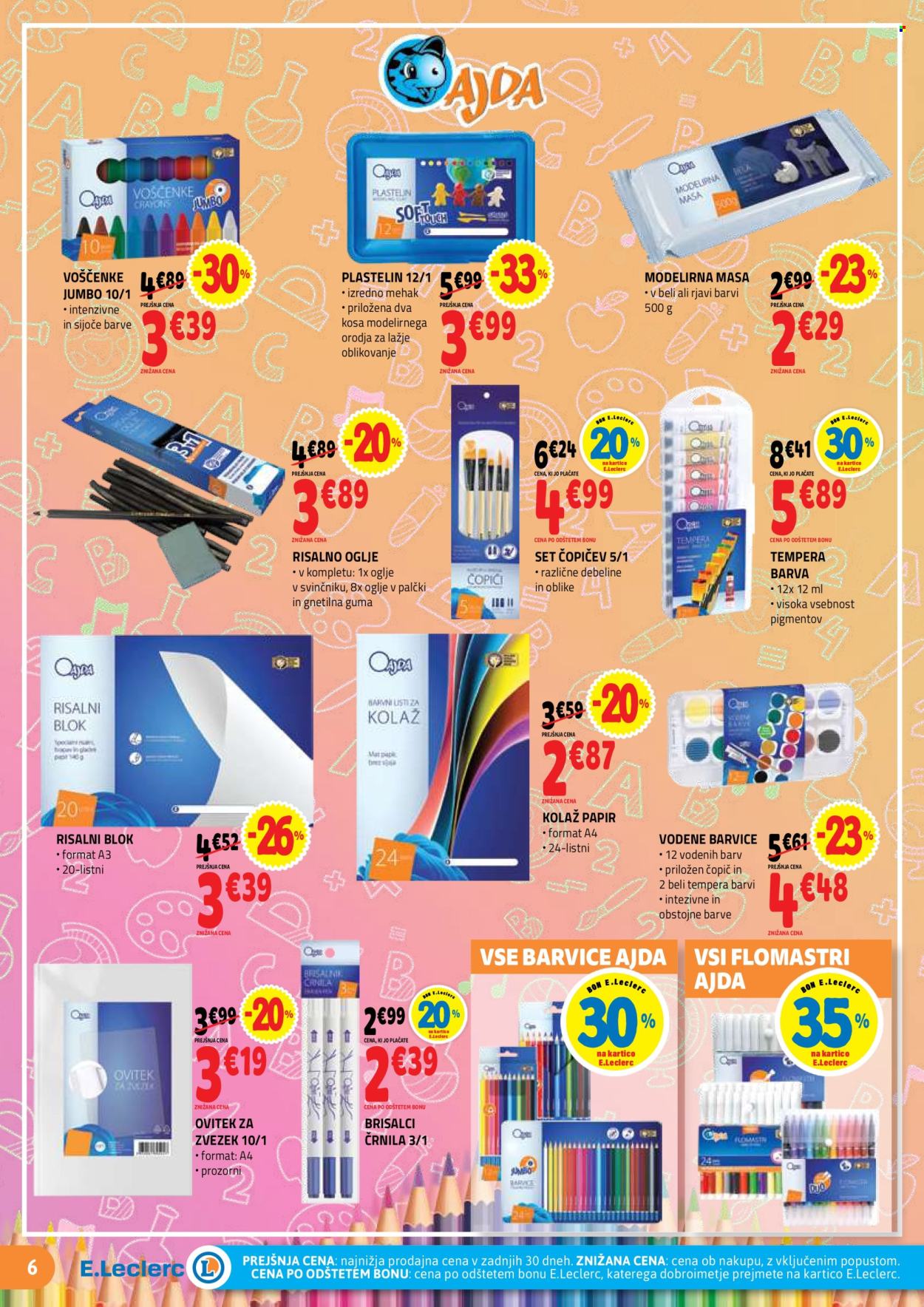 E.Leclerc katalog - 29.7.2026 - 29.8.2026. Stran 6