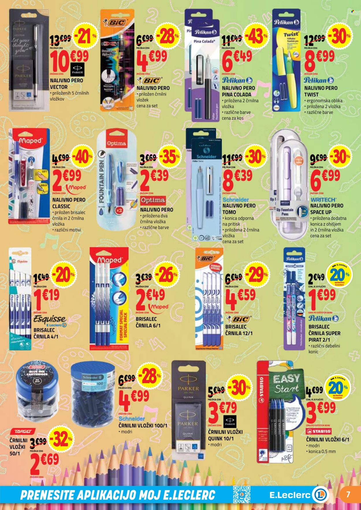 E.Leclerc katalog - 29.7.2026 - 29.8.2026. Stran 7