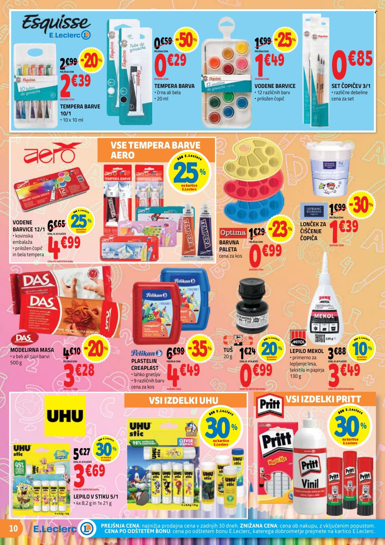 E.Leclerc katalog - 29.7.2026 - 29.8.2026. Stran 10