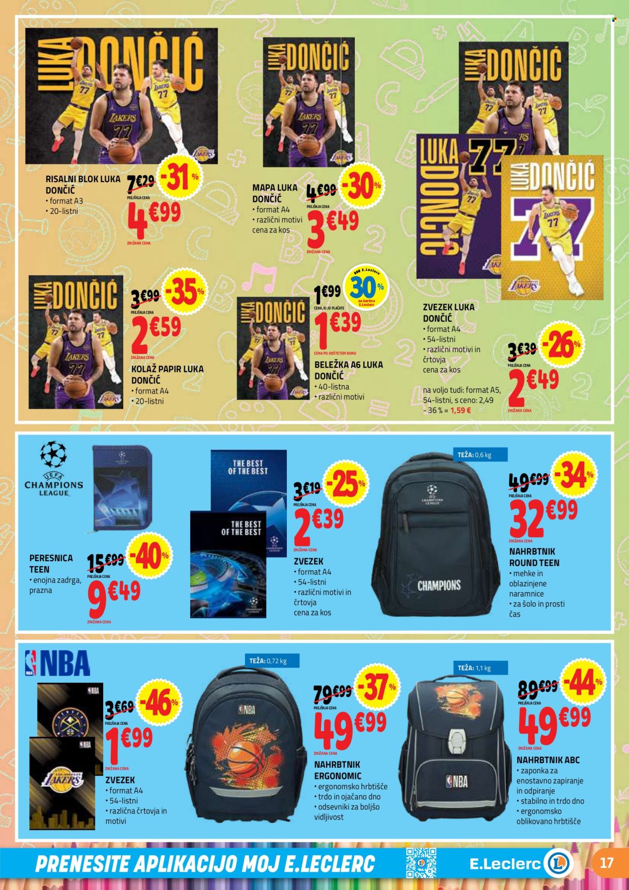 E.Leclerc katalog - 29.7.2026 - 29.8.2026. Stran 17