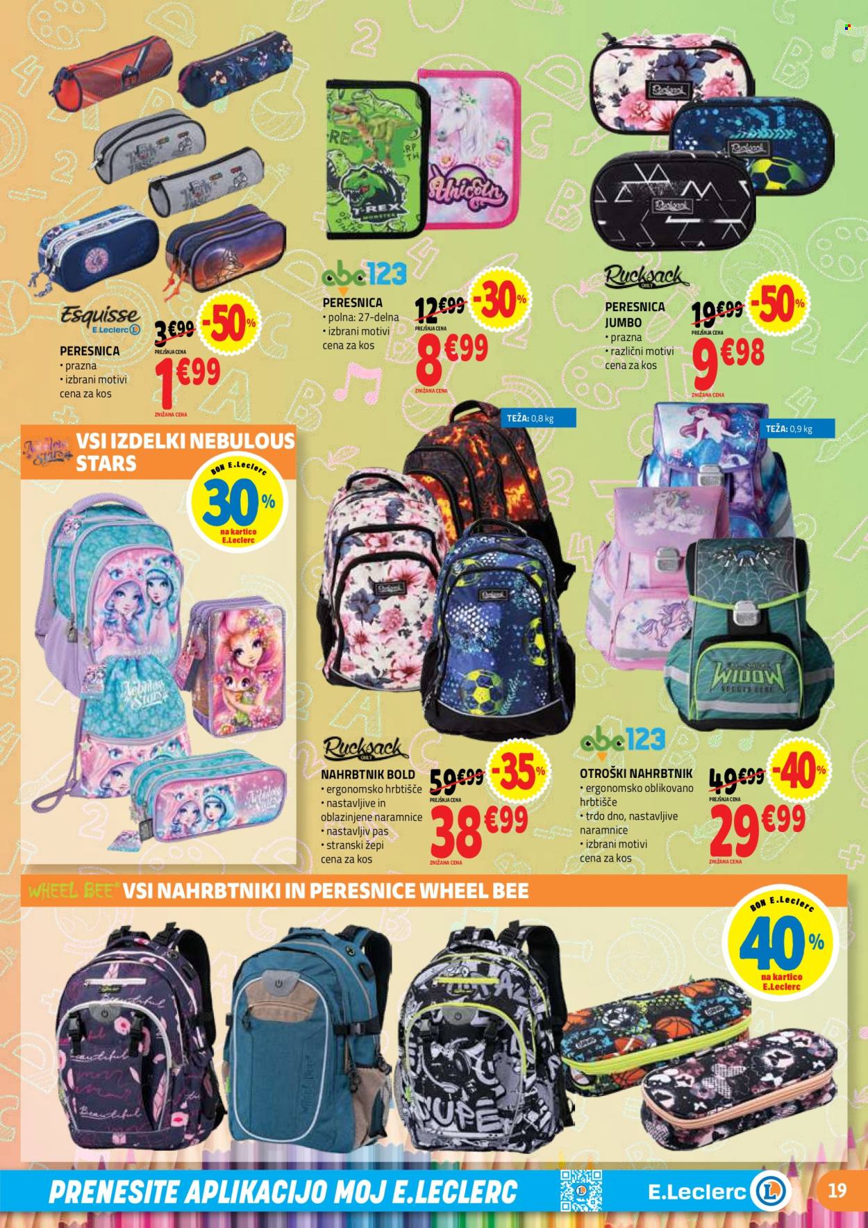 E.Leclerc katalog - 29.7.2026 - 29.8.2026. Stran 19
