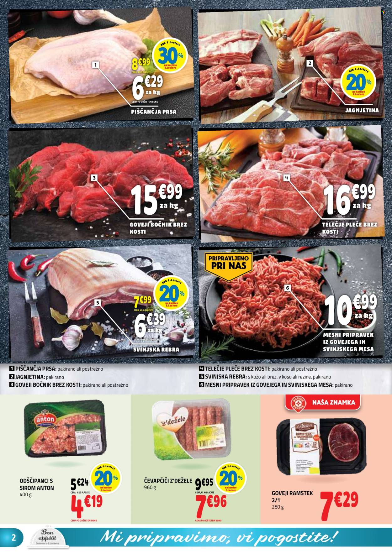 E.Leclerc katalog - 29.7.2026 - 8.8.2026. Stran 2