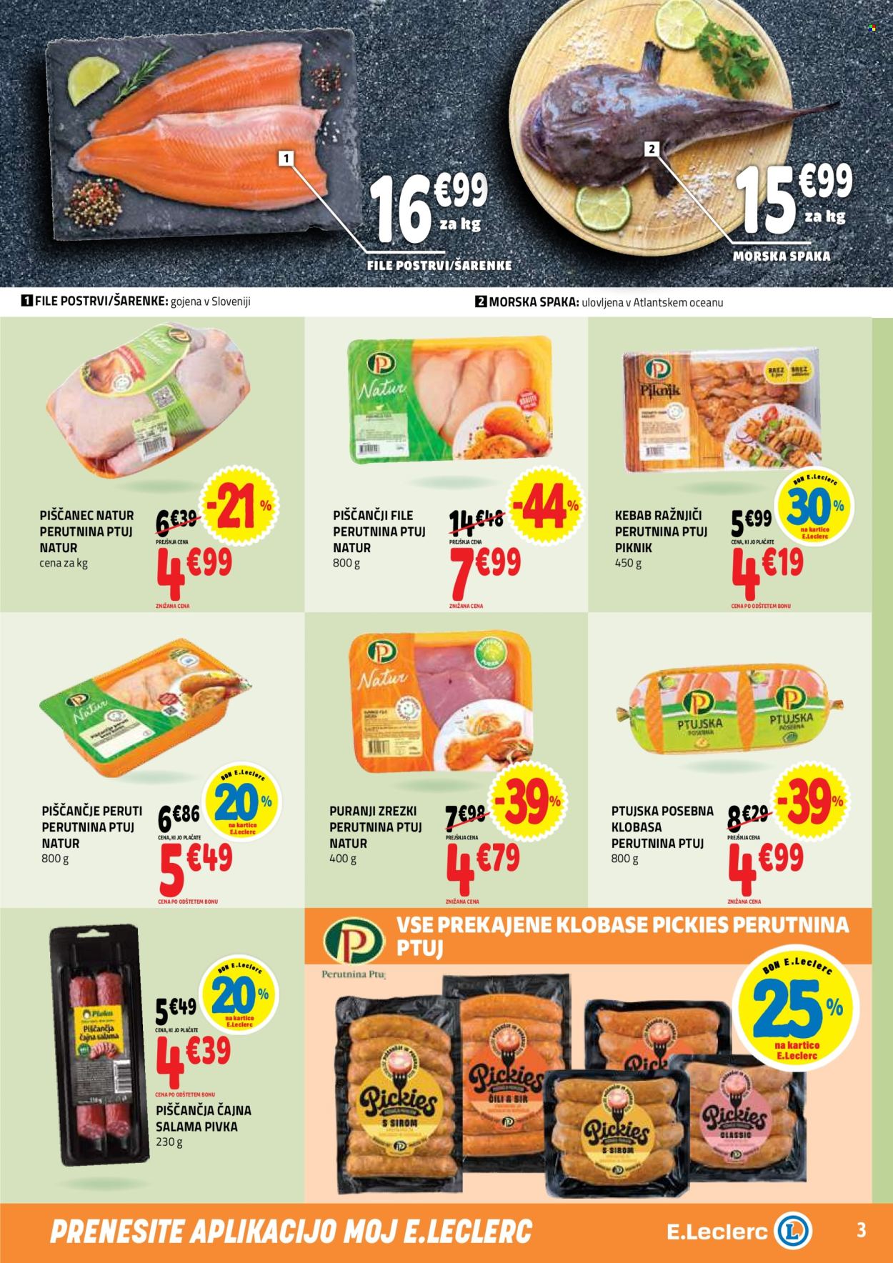 E.Leclerc katalog - 29.7.2026 - 8.8.2026. Stran 3