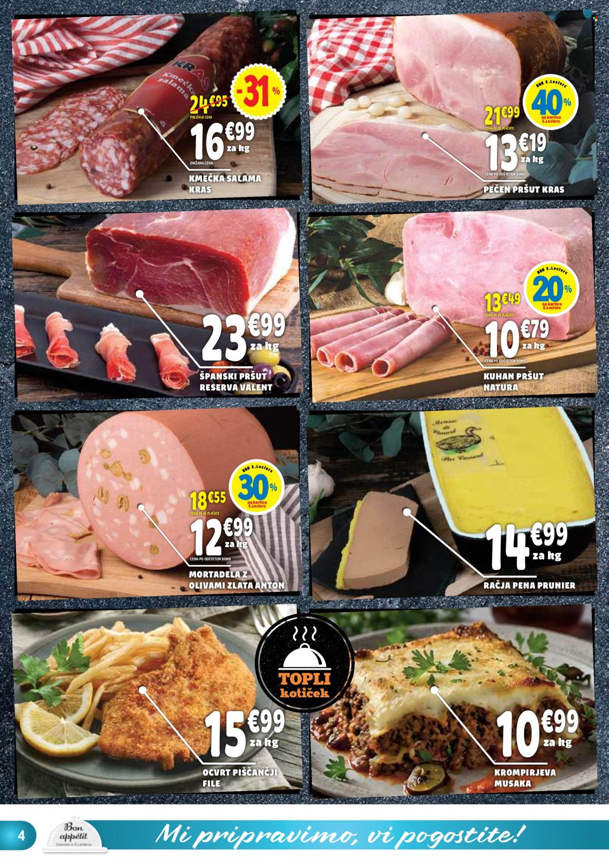 E.Leclerc katalog - 29.7.2026 - 8.8.2026. Stran 4
