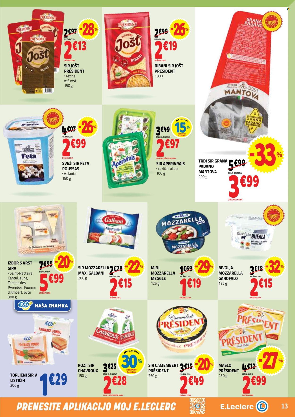 E.Leclerc katalog - 29.7.2026 - 8.8.2026. Stran 13