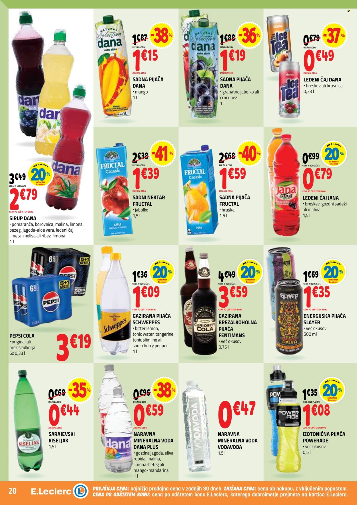 E.Leclerc katalog - 29.7.2026 - 8.8.2026. Stran 20
