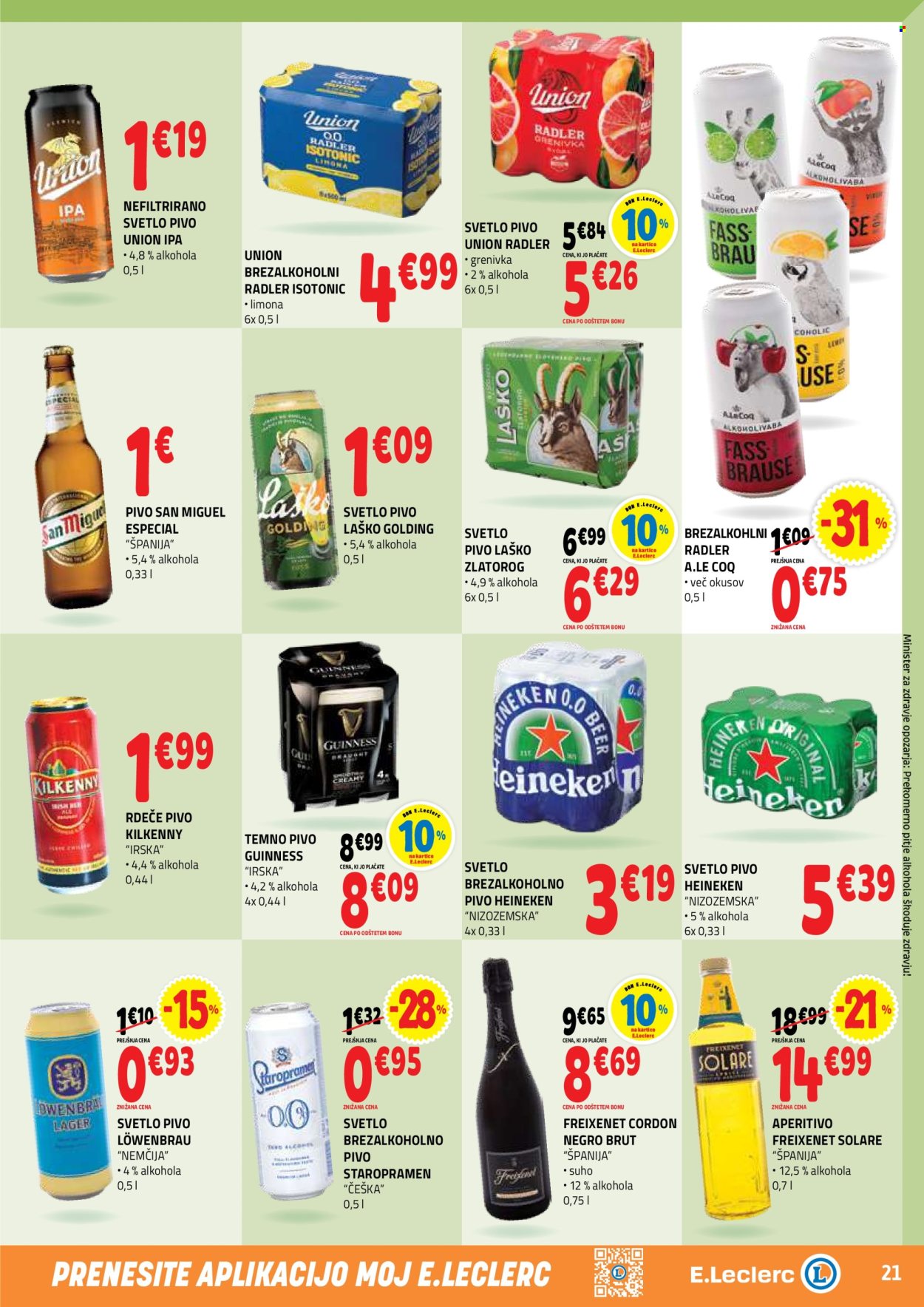 E.Leclerc katalog - 29.7.2026 - 8.8.2026. Stran 21