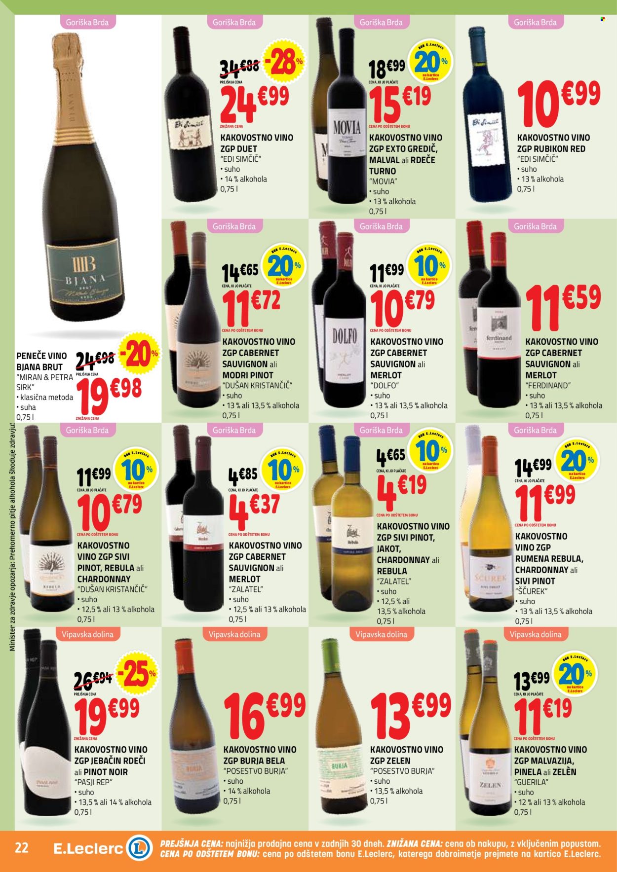 E.Leclerc katalog - 29.7.2026 - 8.8.2026. Stran 22