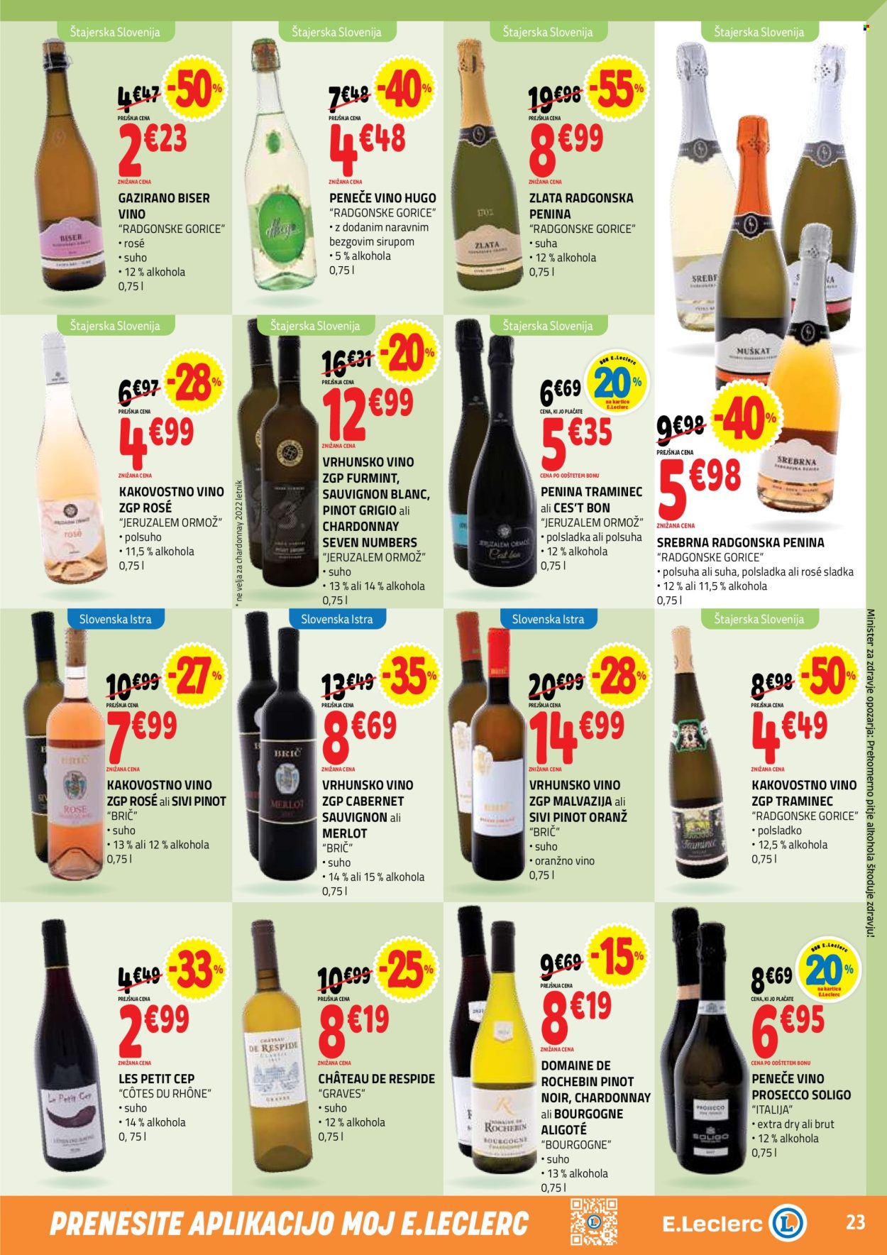 E.Leclerc katalog - 29.7.2026 - 8.8.2026. Stran 23