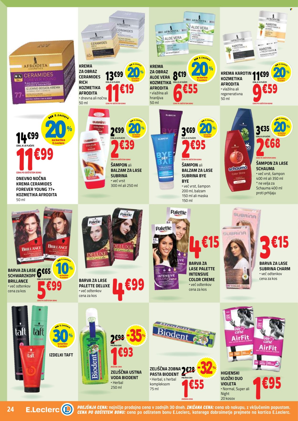 E.Leclerc katalog - 29.7.2026 - 8.8.2026. Stran 24