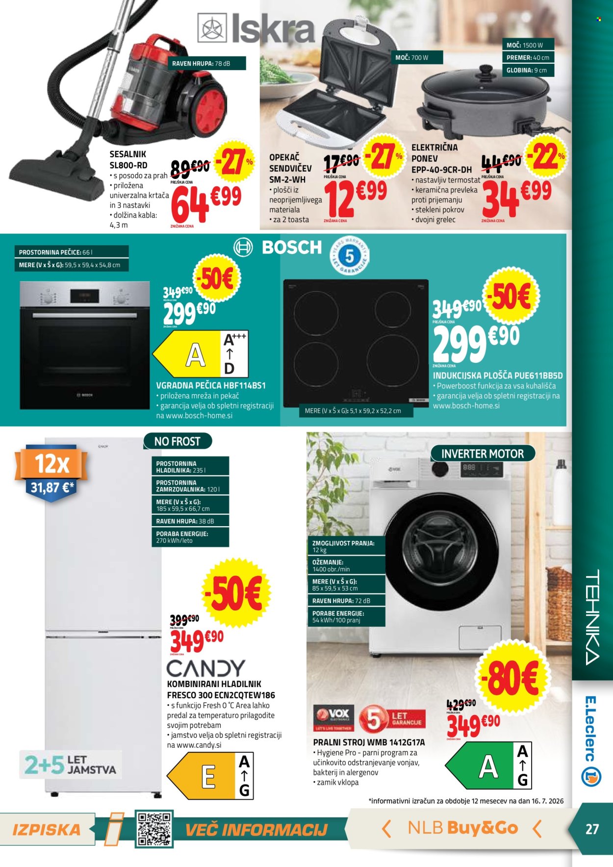 E.Leclerc katalog - 29.7.2026 - 8.8.2026. Stran 27