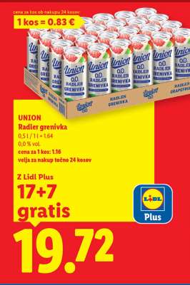 Union Radler grenivka