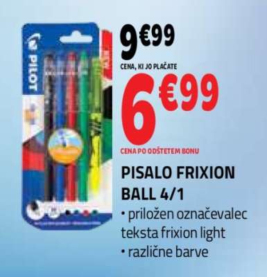 PISALO FRIXION BALL 4/1