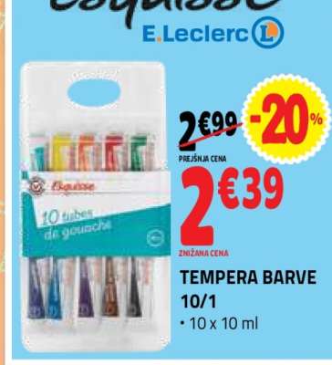 TEMPERA BARVE 10/1