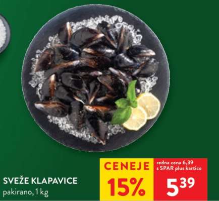 SVEŽE KLAPAVICE