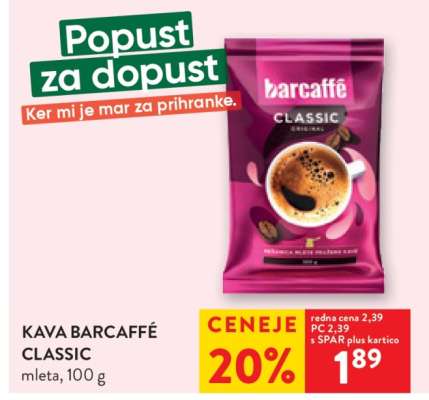 Kava Barcaffè Classic