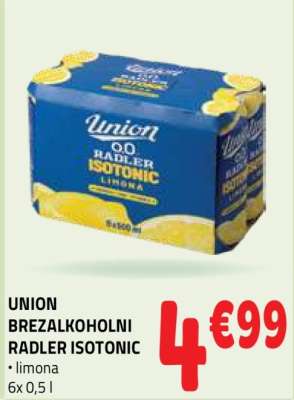 Union Brezalkoholni Radler Isotonic