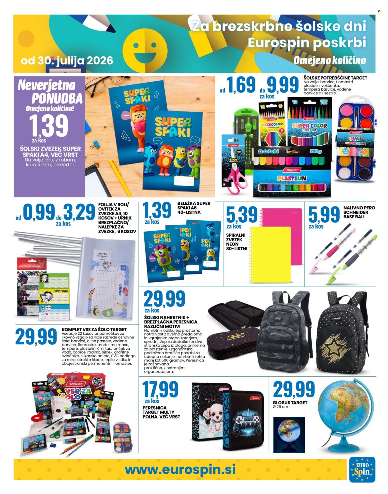 EuroSpin katalog - 30.7.2026 - 5.8.2026. Stran 15