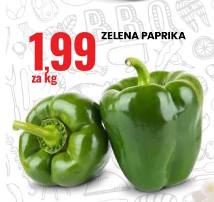 ZELENA PAPRIKA