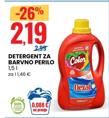 Detergent za barvno perilo