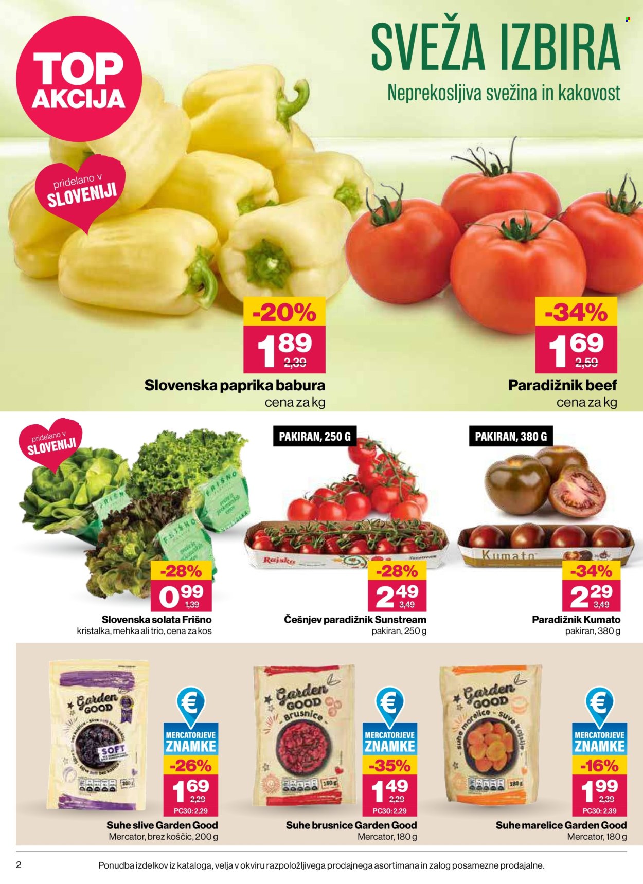 Mercator katalog - 30.7.2026 - 5.8.2026. Stran 2