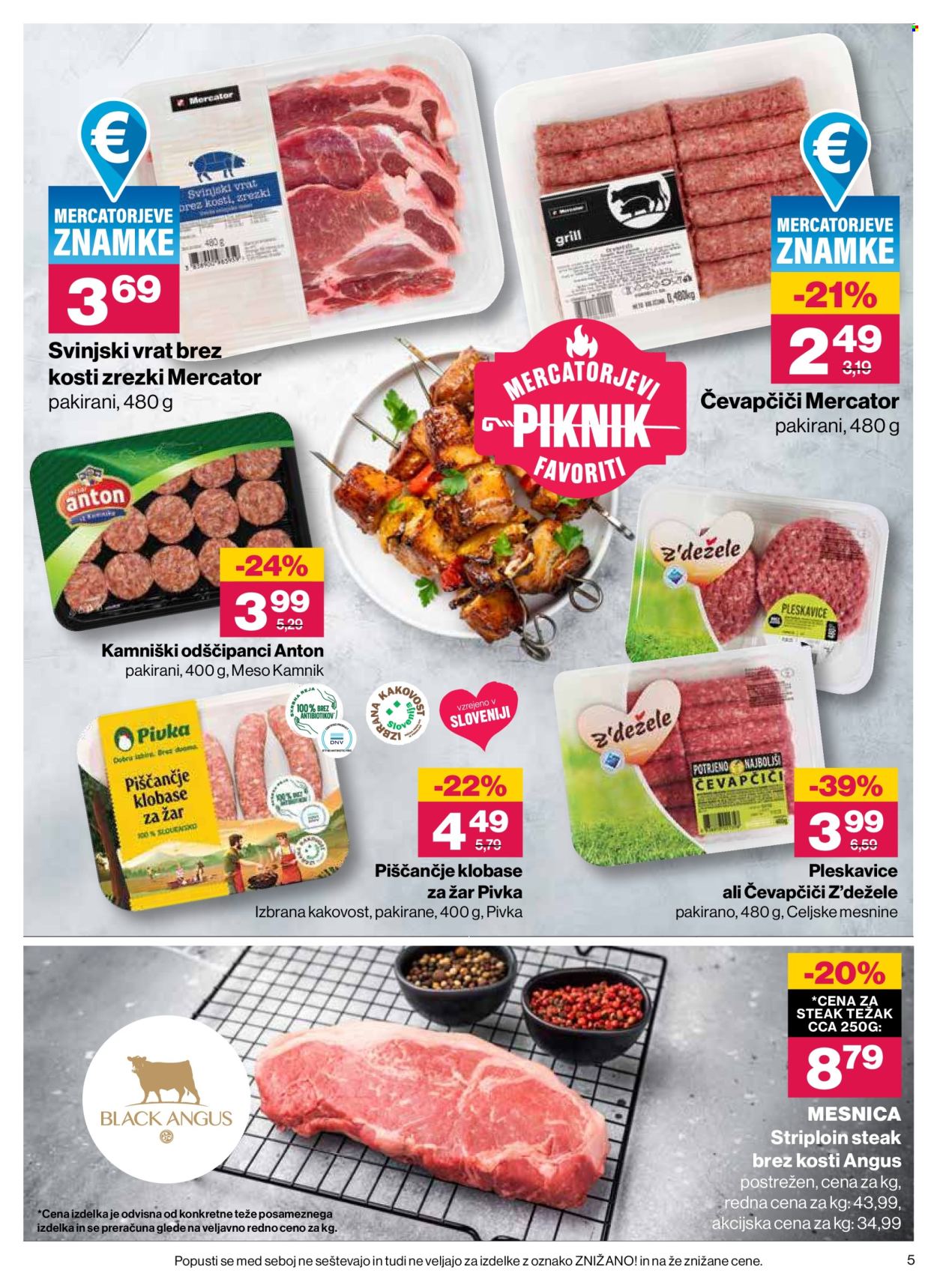 Mercator katalog - 30.7.2026 - 5.8.2026. Stran 5