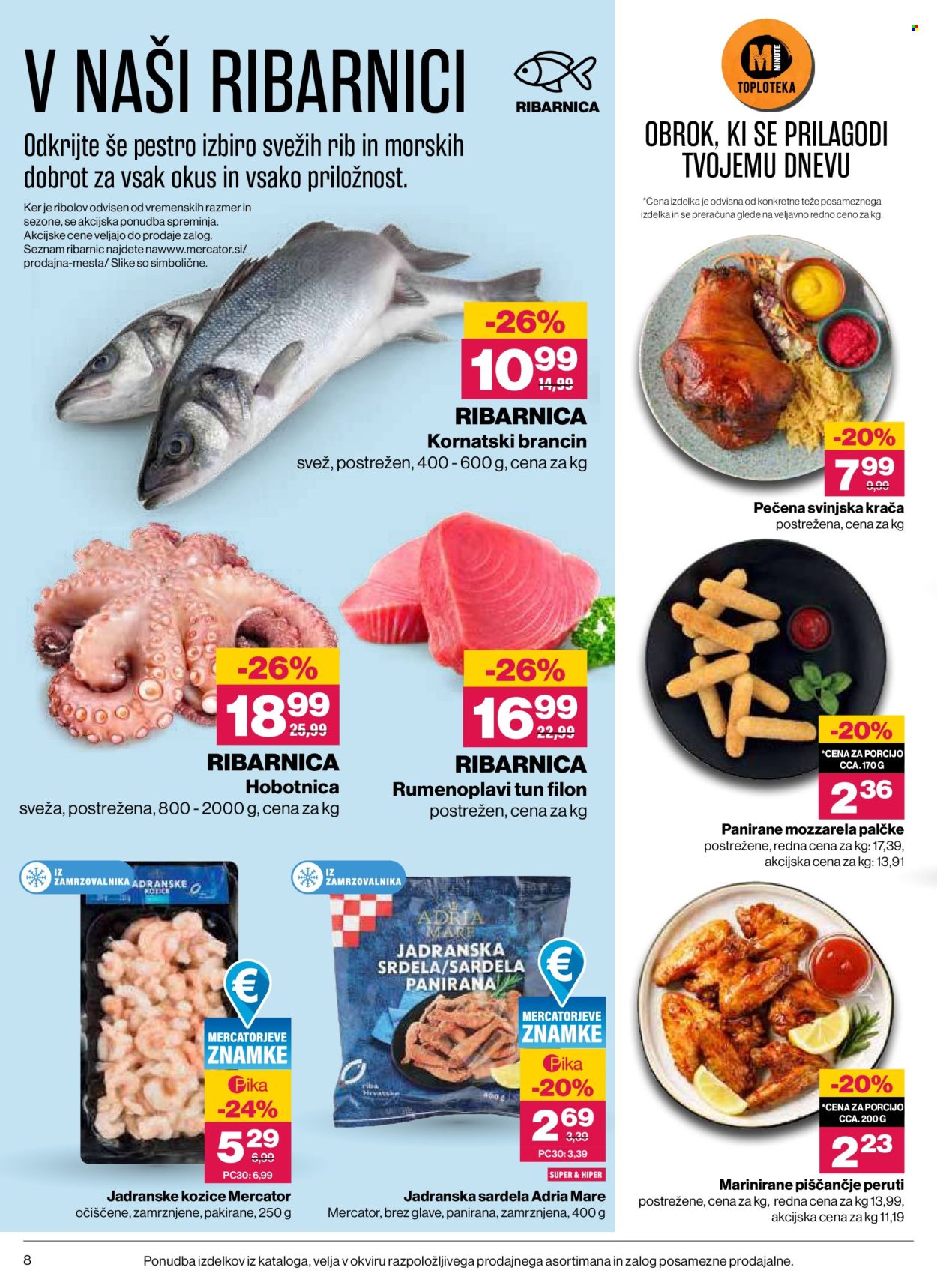 Mercator katalog - 30.7.2026 - 5.8.2026. Stran 8