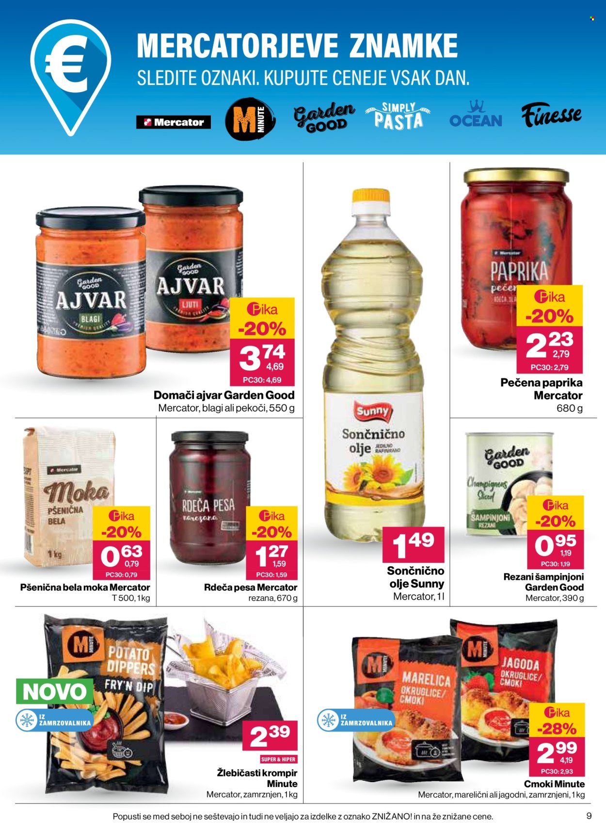 Mercator katalog - 30.7.2026 - 5.8.2026. Stran 9