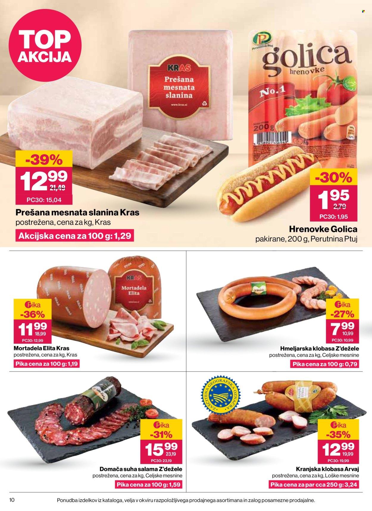 Mercator katalog - 30.7.2026 - 5.8.2026. Stran 10