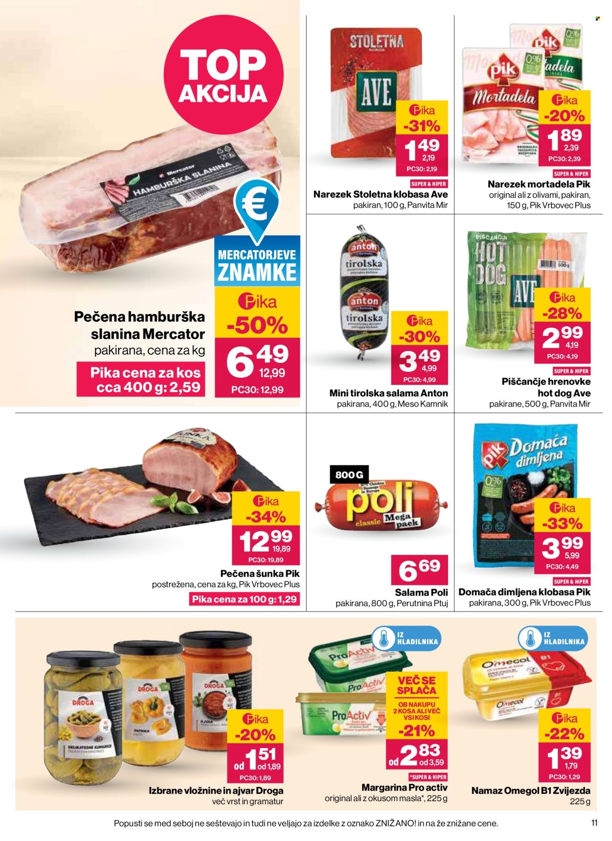 Mercator katalog - 30.7.2026 - 5.8.2026. Stran 11