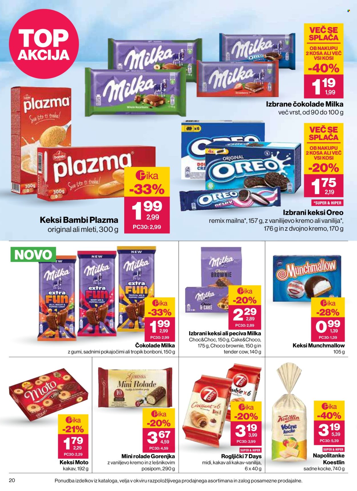 Mercator katalog - 30.7.2026 - 5.8.2026. Stran 20