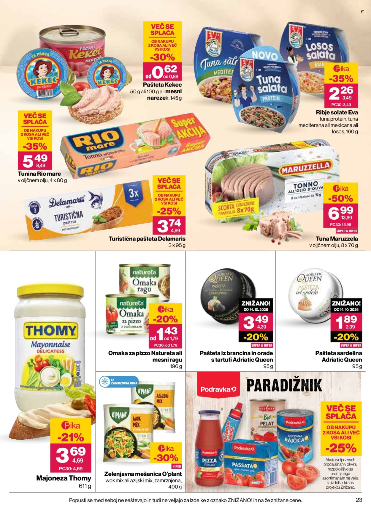 Mercator katalog - 30.7.2026 - 5.8.2026. Stran 23