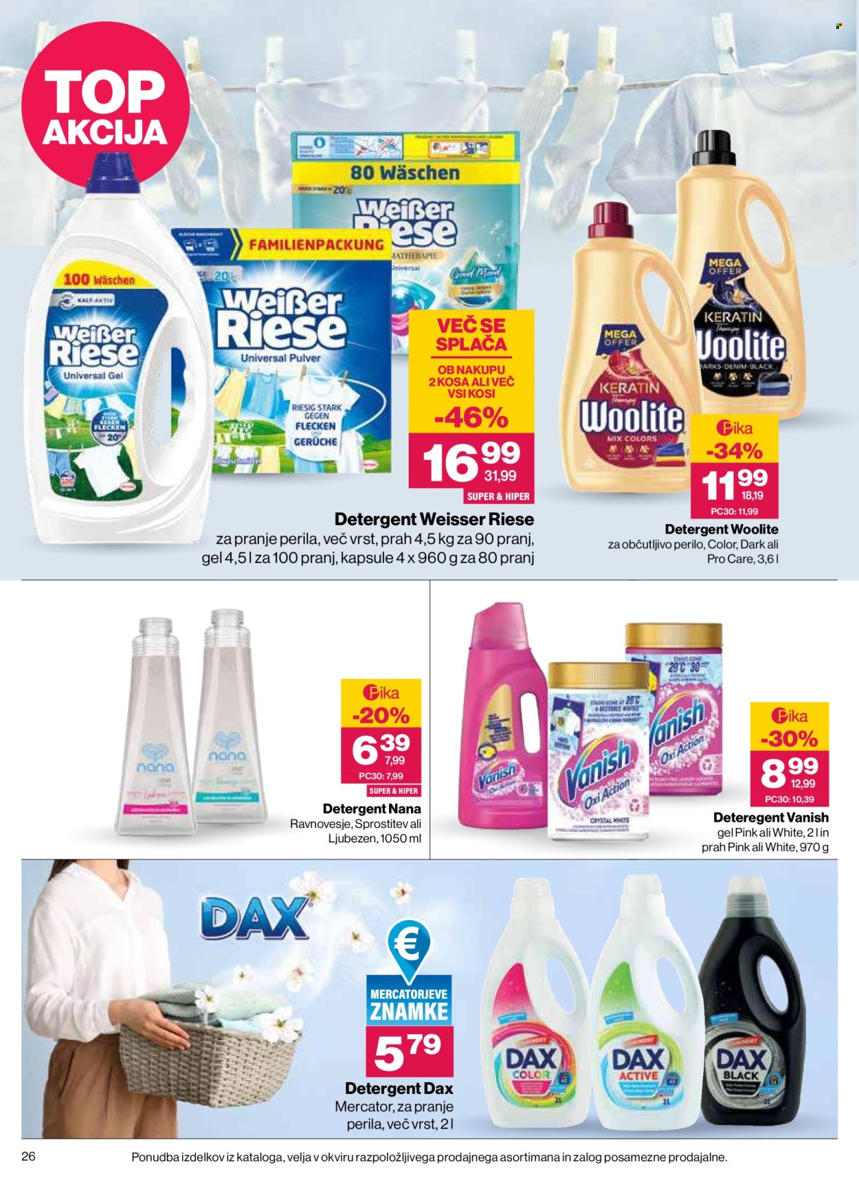 Mercator katalog - 30.7.2026 - 5.8.2026. Stran 26