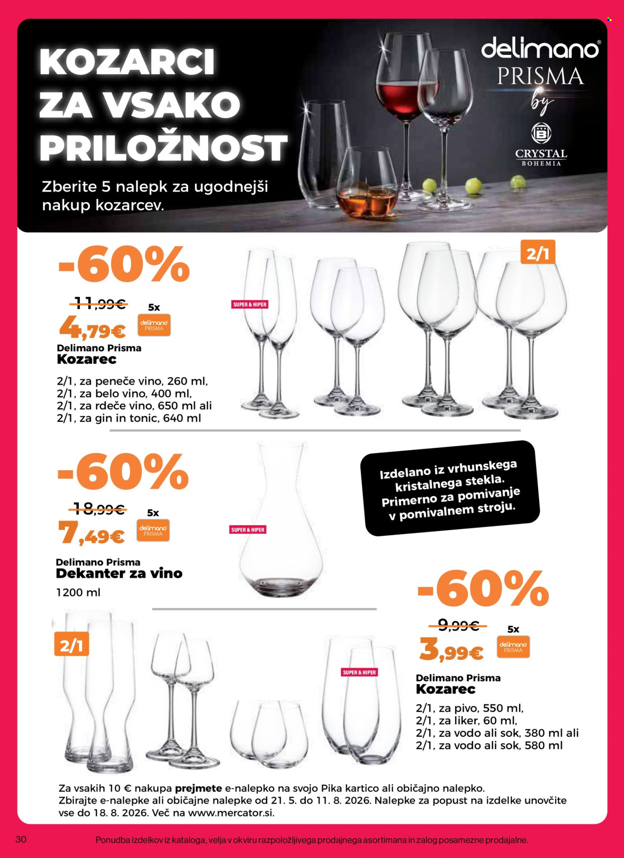 Mercator katalog - 30.7.2026 - 5.8.2026. Stran 30