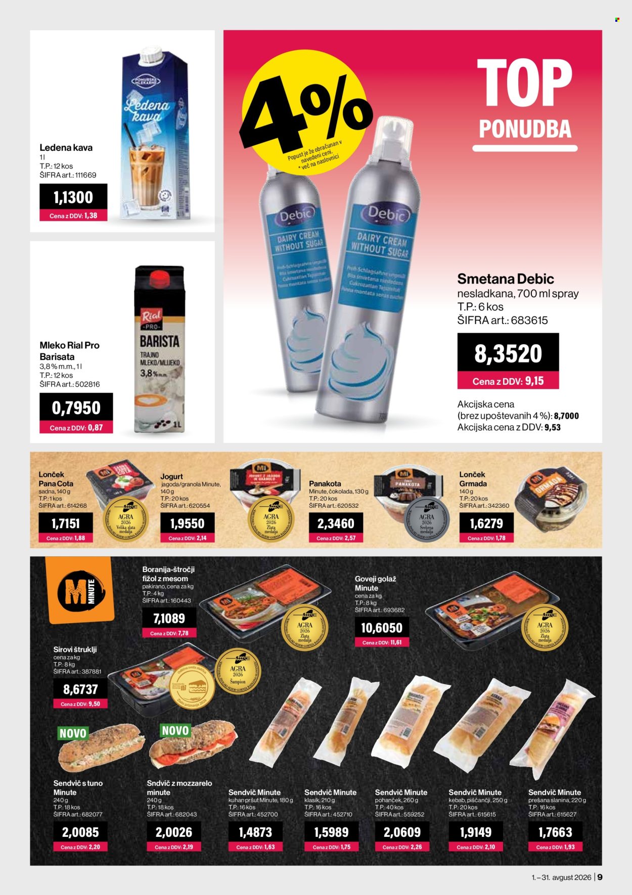 Mercator Cash & Carry katalog - 1.8.2026 - 31.8.2026. Stran 9